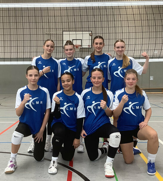 Realschule Lise Meitner Paderborn Mädchen Volleyballmannschaft