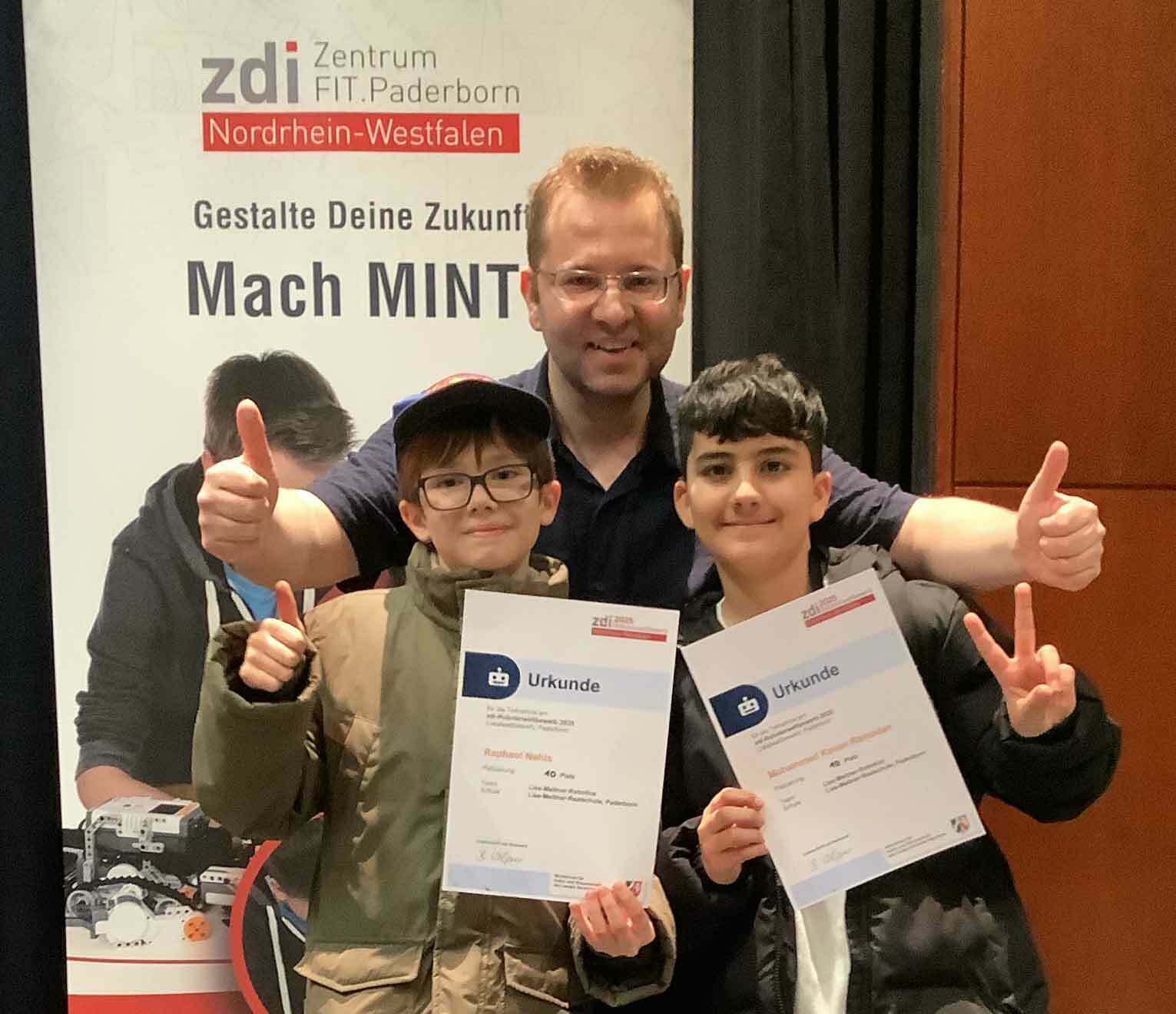 Paderborn Realschule Lise Meitner Robotics Team