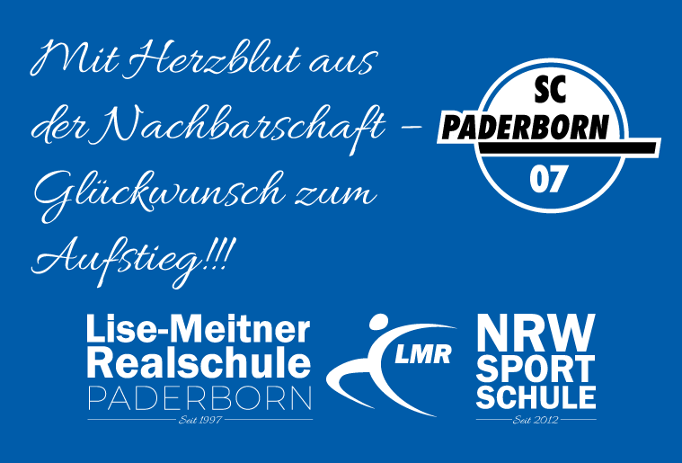 Erste Fußball Bundesliga SC Paderborn 07